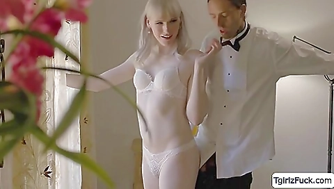 Babe gets on and gets on and gets on and rides her ass