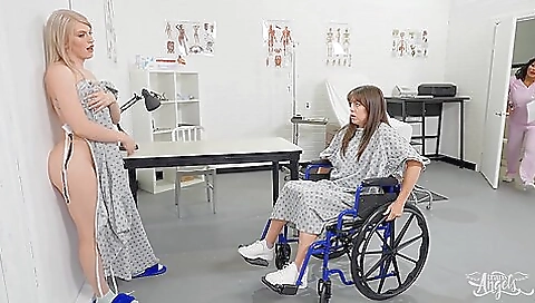 Busty milf fucks shemale shemales fucking in a lesbian film