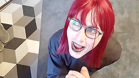 Horny brunette gets fucked by a big dick in a compilation